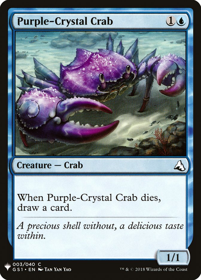 Purple-Crystal Crab [Mystery Booster] | Impulse Games and Hobbies