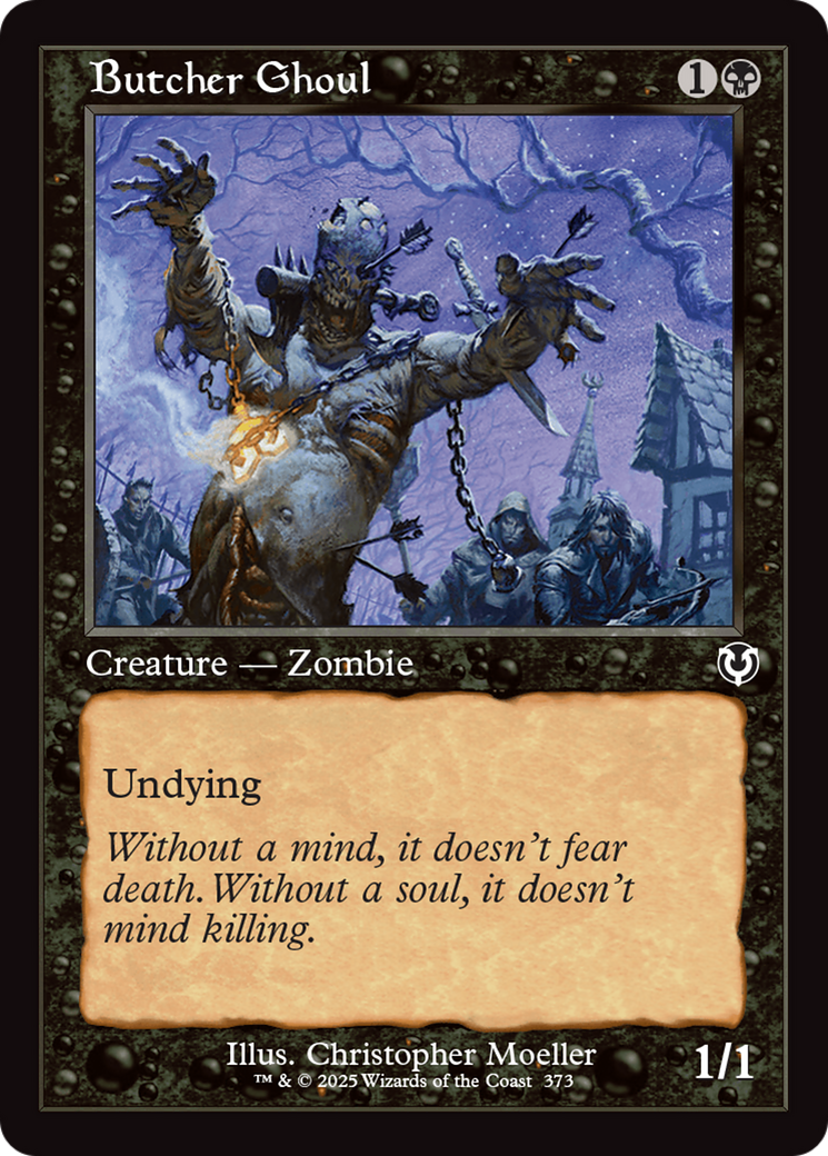 Butcher Ghoul (Retro Frame) [Innistrad Remastered] | Impulse Games and Hobbies