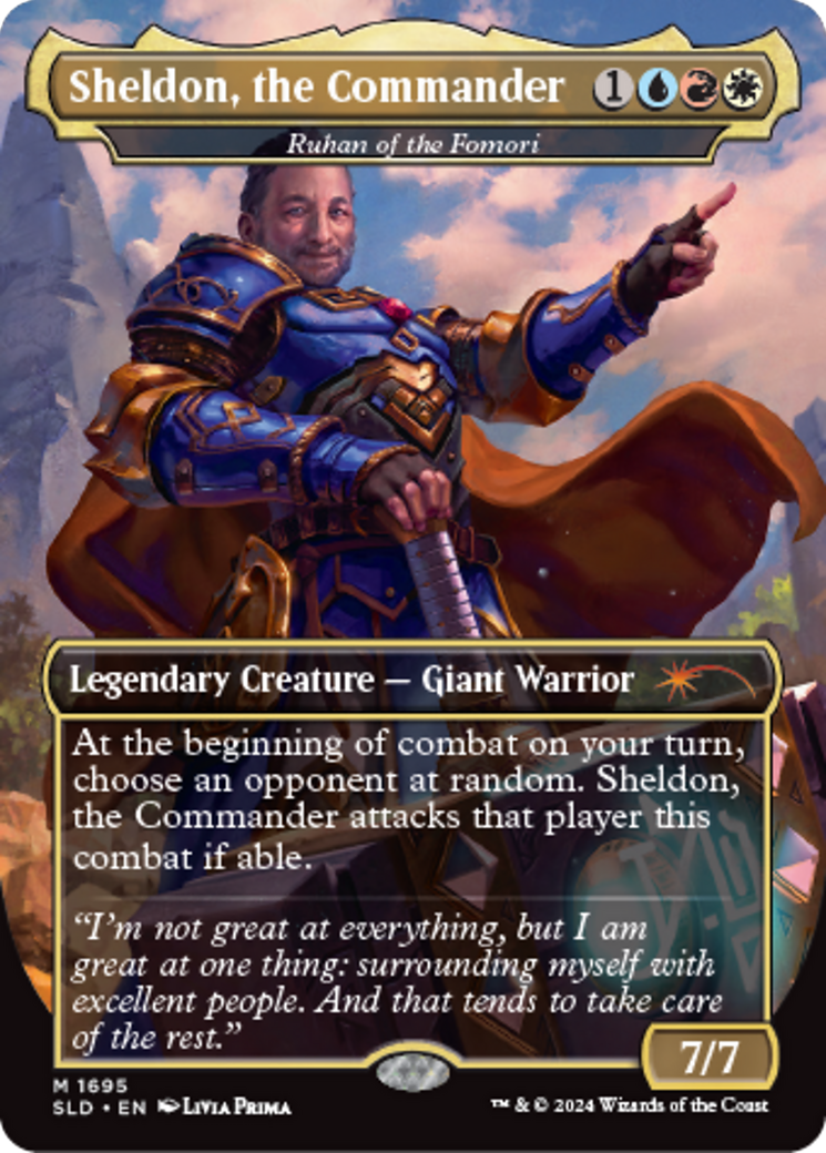 Ruhan of the Fomori - Sheldon, the Commander [Secret Lair: Sheldon's Spellbook] | Impulse Games and Hobbies