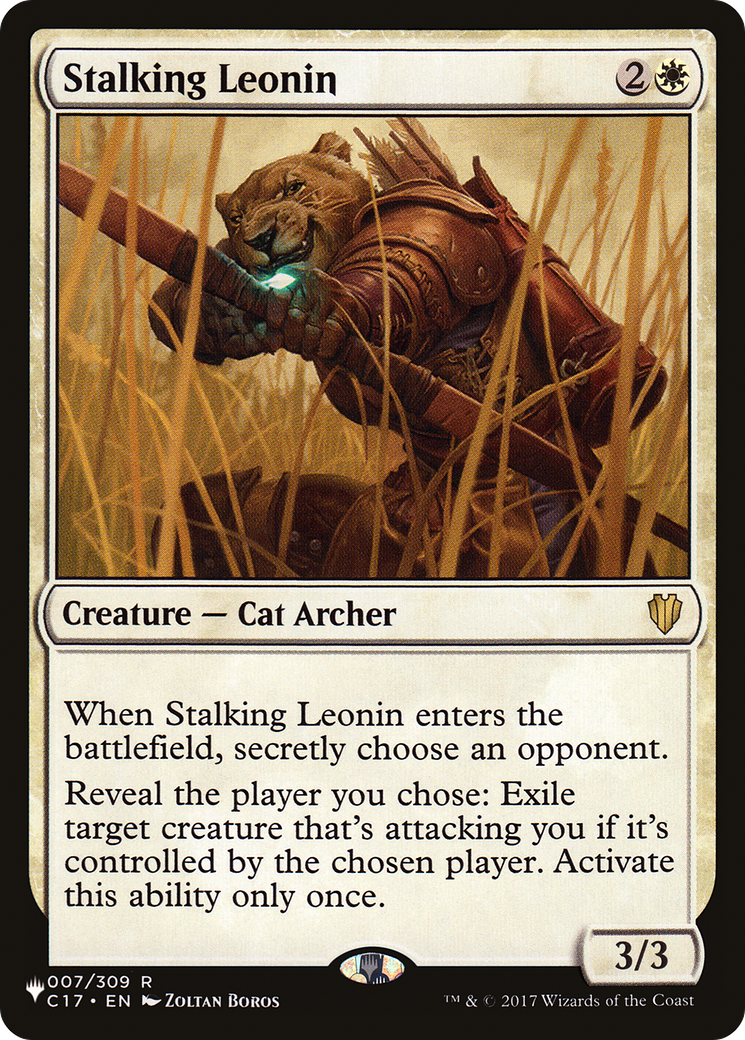 Stalking Leonin [The List] | Impulse Games and Hobbies