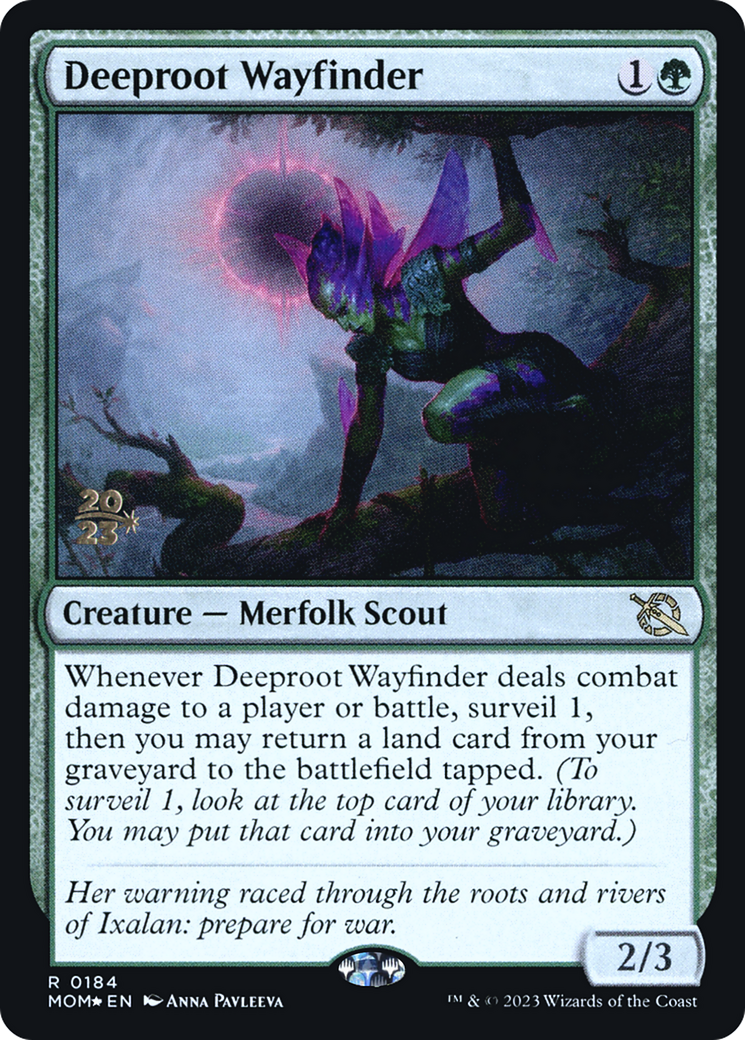 Deeproot Wayfinder [March of the Machine Prerelease Promos] | Impulse Games and Hobbies