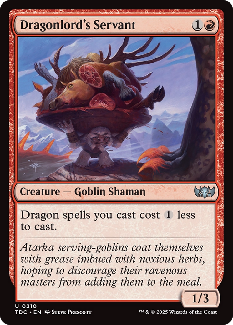 Dragonlord's Servant [Tarkir: Dragonstorm Commander] | Impulse Games and Hobbies