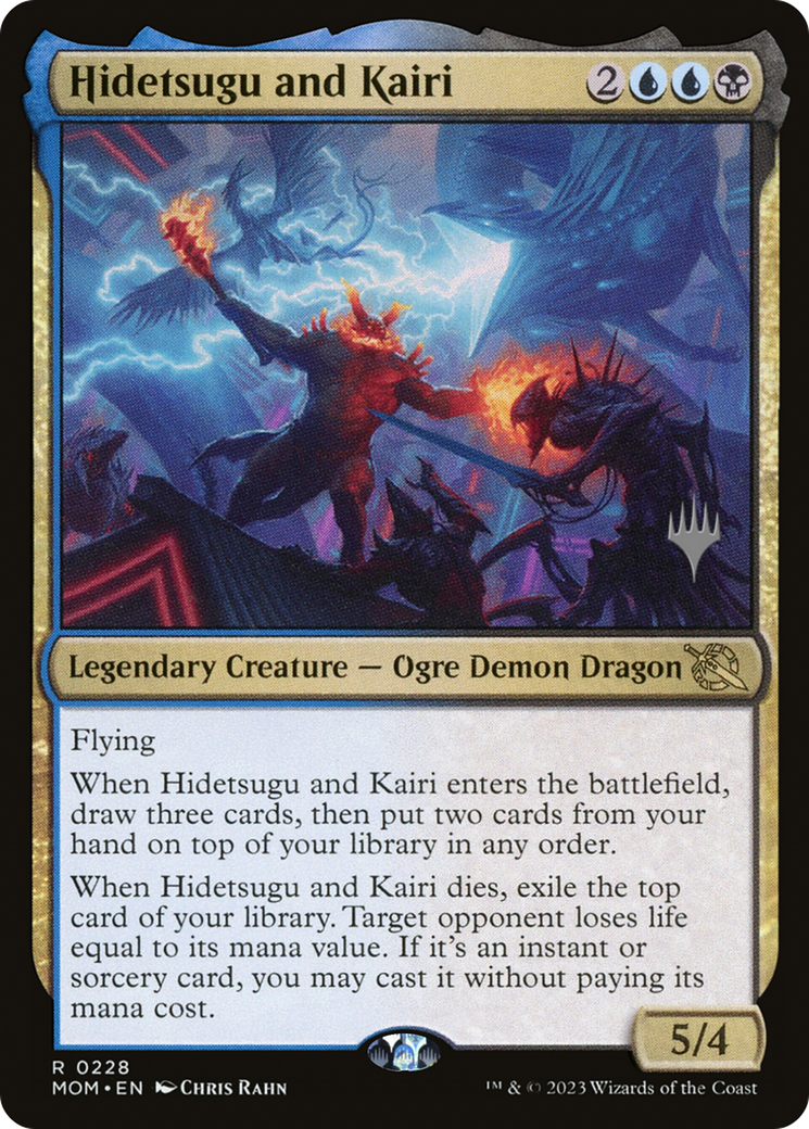 Hidetsugu and Kairi (Promo Pack) [March of the Machine Promos] | Impulse Games and Hobbies