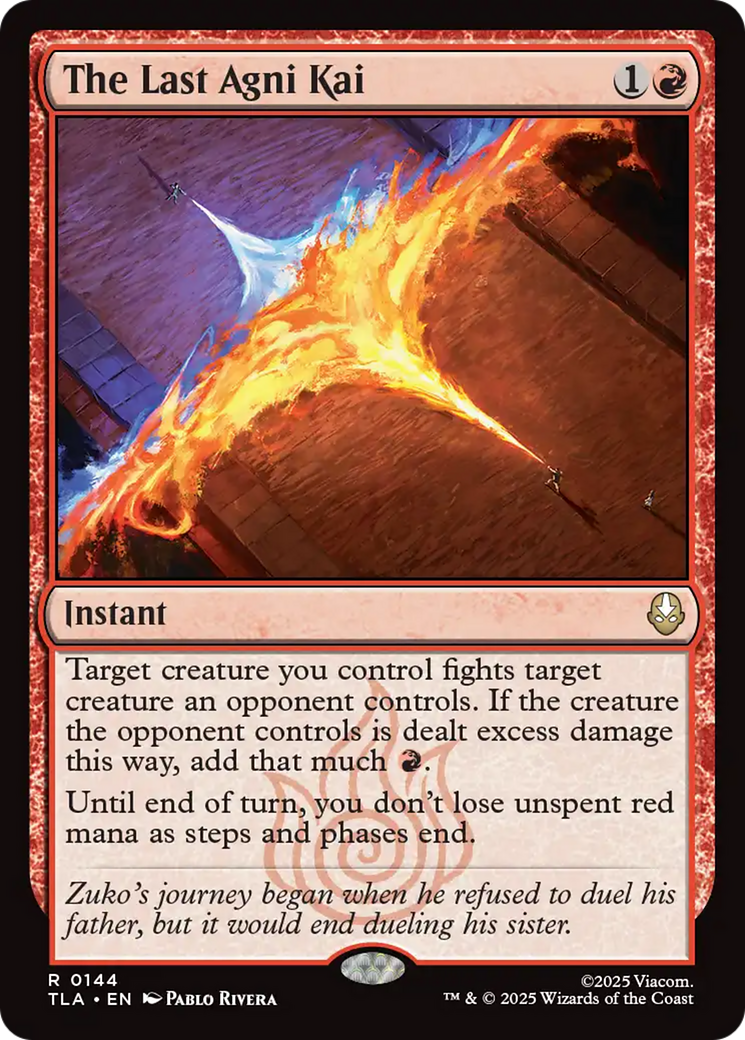 The Last Agni Kai [Avatar: The Last Airbender] | Impulse Games and Hobbies