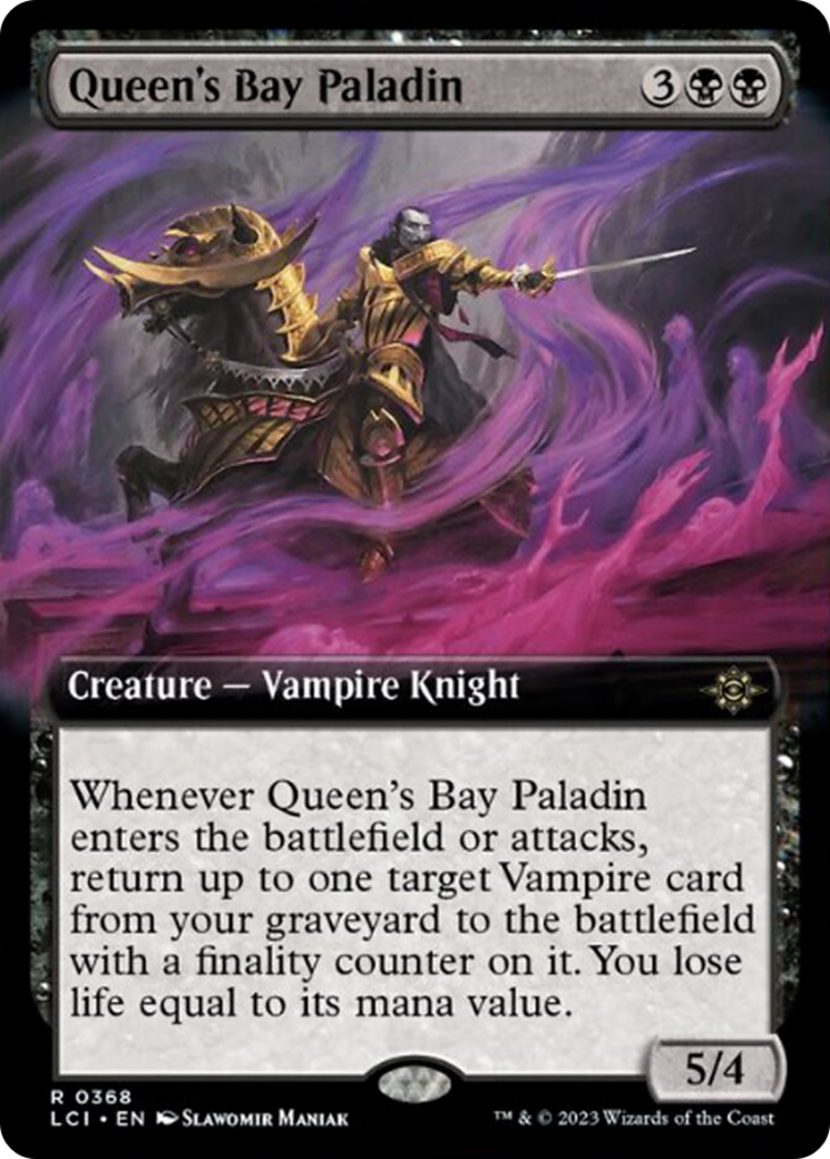 Queen's Bay Paladin (Extended Art) [The Lost Caverns of Ixalan] | Impulse Games and Hobbies