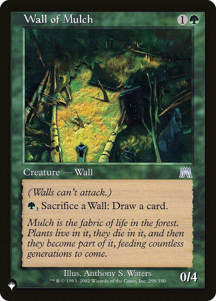 Wall of Mulch [The List Reprints] | Impulse Games and Hobbies