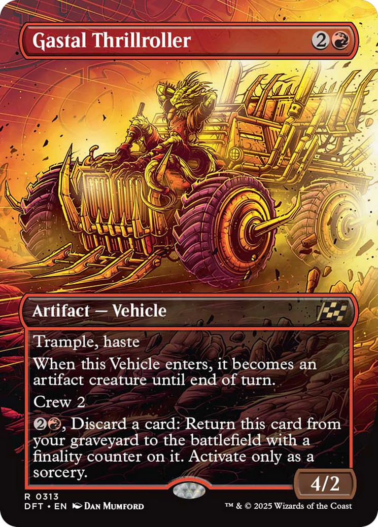 Gastal Thrillroller (Borderless) [Aetherdrift] | Impulse Games and Hobbies