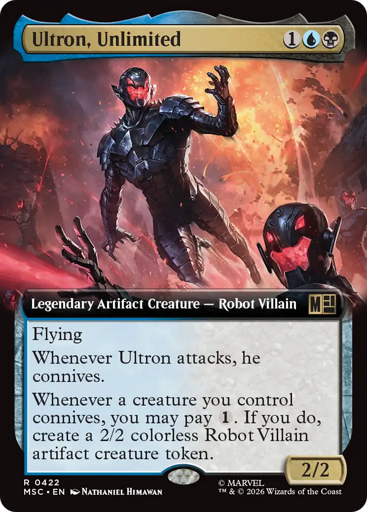 Ultron, Unlimited (Extended Art) [Marvel Super Heroes Commander] | Impulse Games and Hobbies