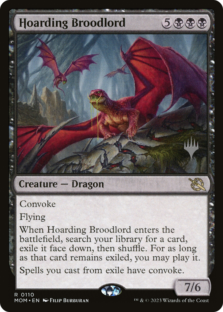 Hoarding Broodlord (Promo Pack) [March of the Machine Promos] | Impulse Games and Hobbies