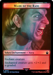 Alien // Mark of the Rani Double-Sided Token (Surge Foil) [Doctor Who Tokens] | Impulse Games and Hobbies