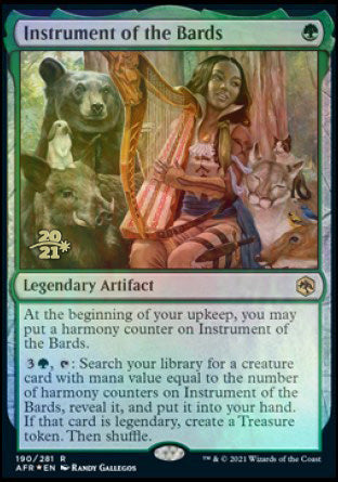Instrument of the Bards [Dungeons & Dragons: Adventures in the Forgotten Realms Prerelease Promos] | Impulse Games and Hobbies