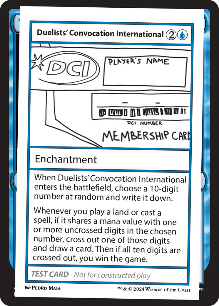 Duelists' Convocation International [Mystery Booster 2 Playtest Cards] | Impulse Games and Hobbies