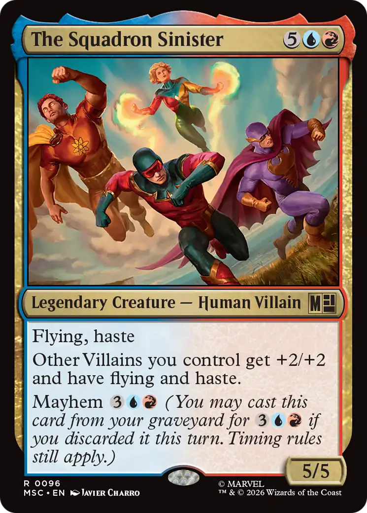 The Squadron Sinister [Marvel Super Heroes Commander] | Impulse Games and Hobbies