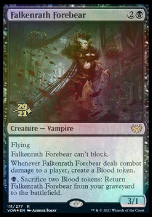 Falkenrath Forebear [Innistrad: Crimson Vow Prerelease Promos] | Impulse Games and Hobbies