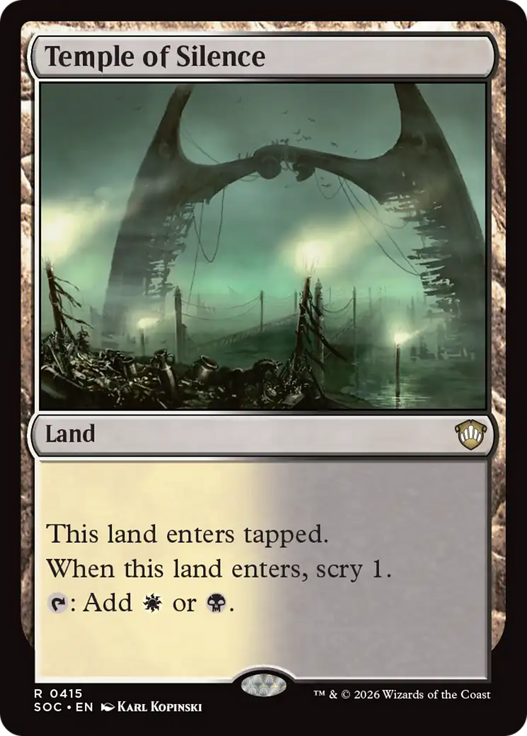 Temple of Silence [Secrets of Strixhaven Commander] | Impulse Games and Hobbies