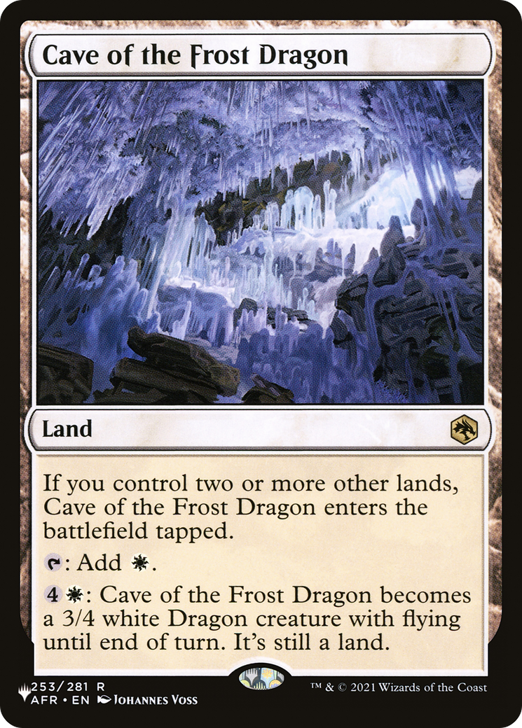 Cave of the Frost Dragon [The List] | Impulse Games and Hobbies