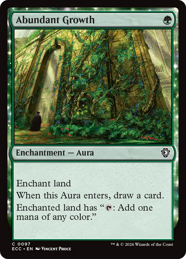 Abundant Growth [Lorwyn Eclipsed Commander] | Impulse Games and Hobbies