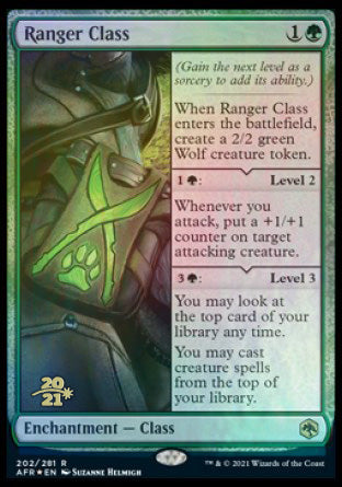Ranger Class [Dungeons & Dragons: Adventures in the Forgotten Realms Prerelease Promos] | Impulse Games and Hobbies