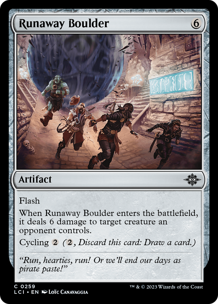 Runaway Boulder [The Lost Caverns of Ixalan] | Impulse Games and Hobbies