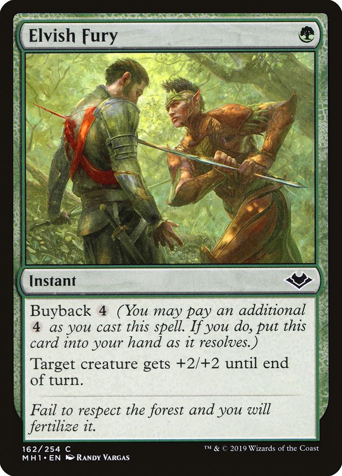 Elvish Fury [Modern Horizons] | Impulse Games and Hobbies