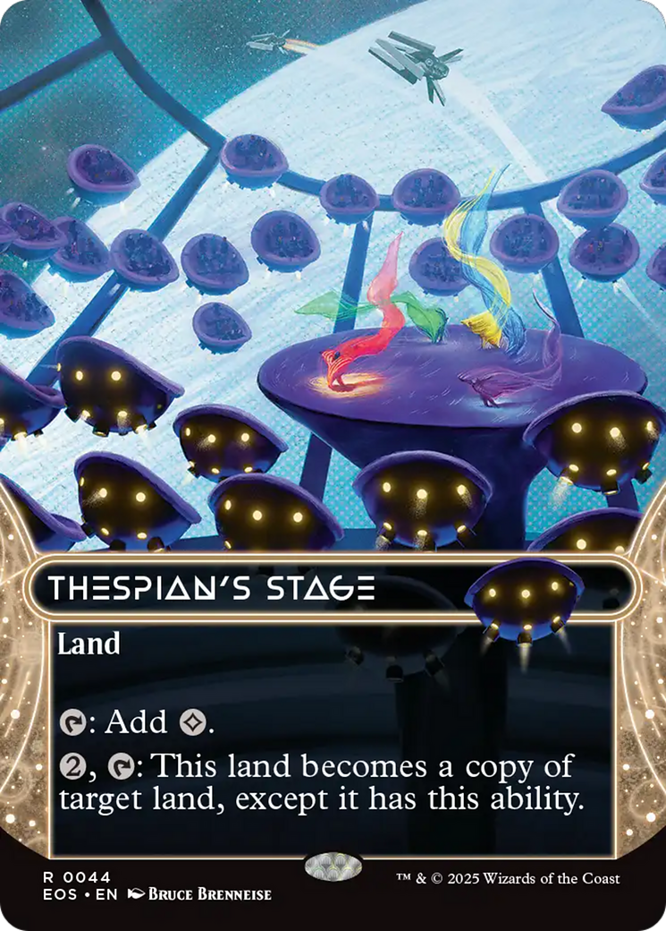 Thespian's Stage (0044) (Borderless) [Edge of Eternities: Stellar Sights] | Impulse Games and Hobbies