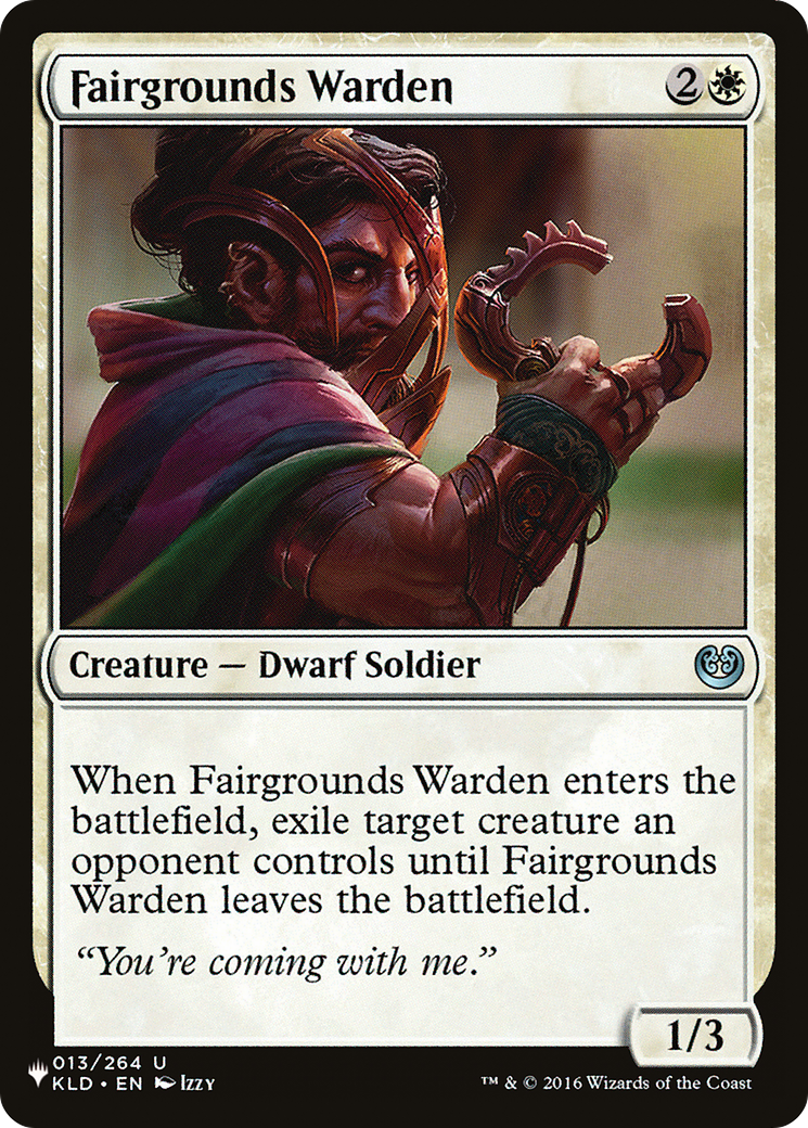 Fairgrounds Warden [The List Reprints] | Impulse Games and Hobbies