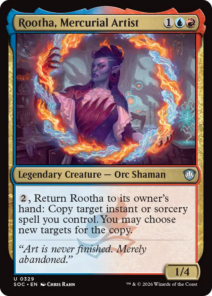 Rootha, Mercurial Artist [Secrets of Strixhaven Commander] | Impulse Games and Hobbies