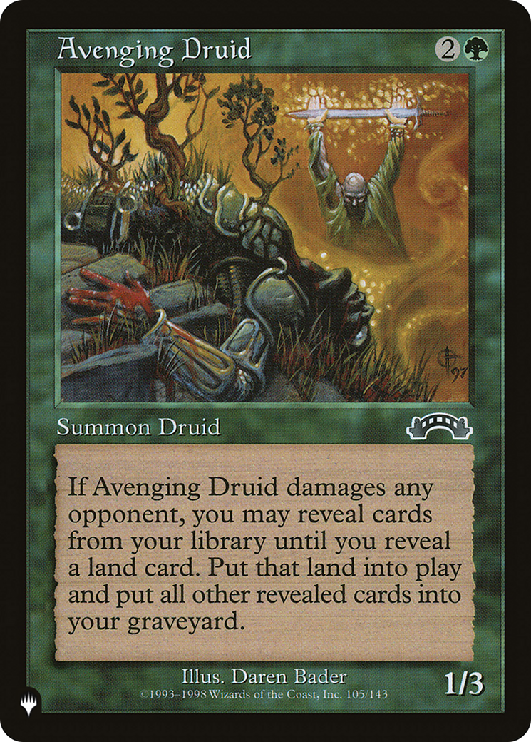Avenging Druid [The List] | Impulse Games and Hobbies