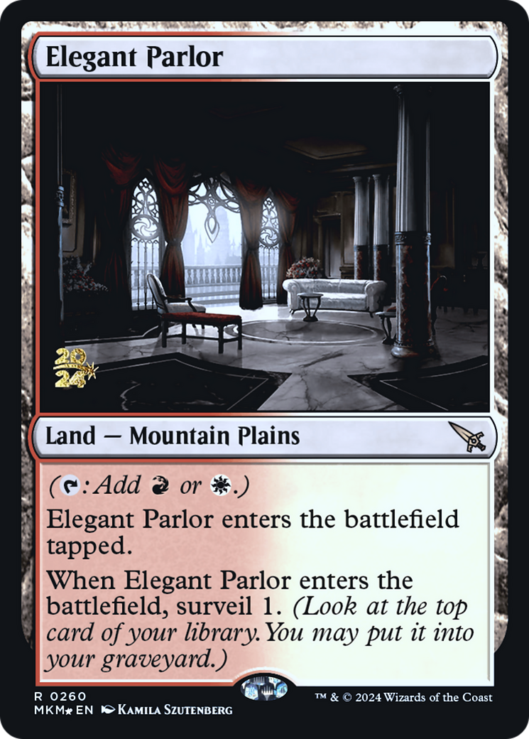 Elegant Parlor [Murders at Karlov Manor Prerelease Promos] | Impulse Games and Hobbies