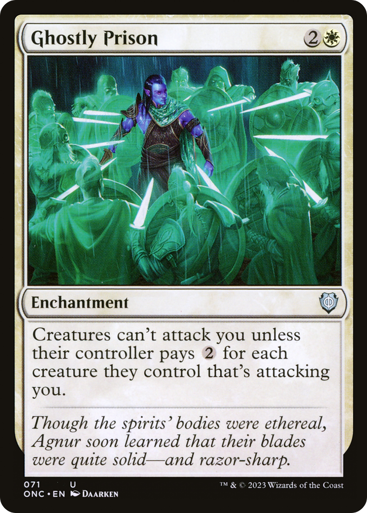 Ghostly Prison [Phyrexia: All Will Be One Commander] | Impulse Games and Hobbies