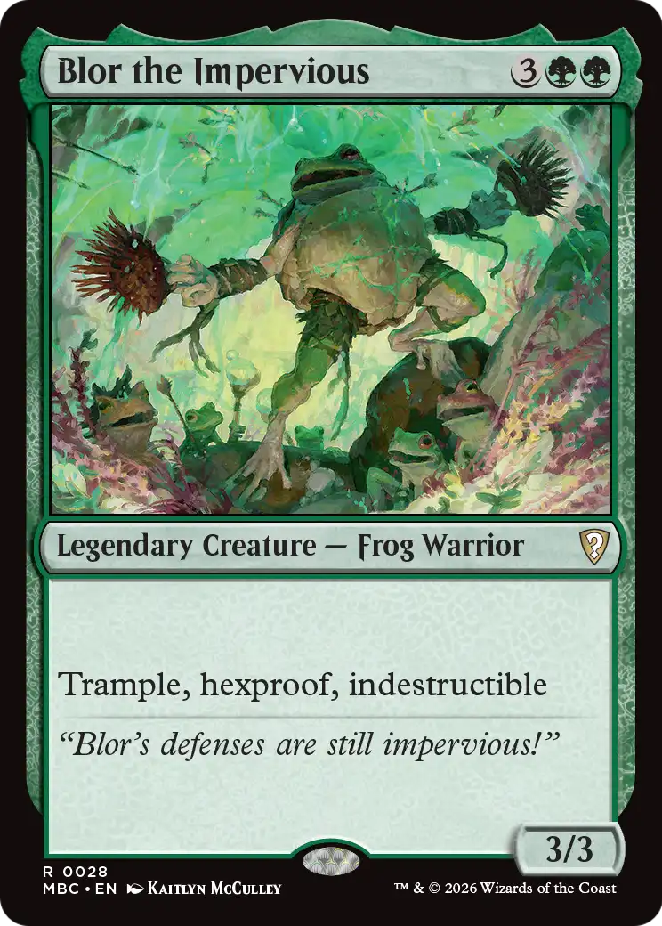 Blor the Impervious [Mystery Booster: Commander Edition] | Impulse Games and Hobbies