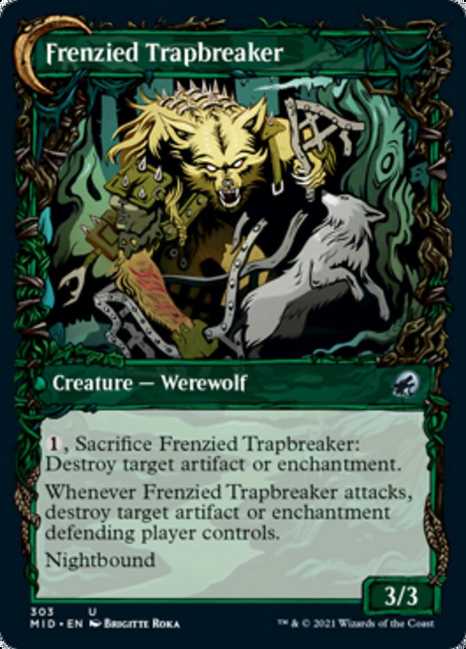 Outland Liberator // Frenzied Trapbreaker (Showcase Equinox) [Innistrad: Midnight Hunt] | Impulse Games and Hobbies