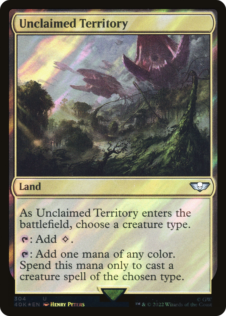 Unclaimed Territory (Surge Foil) [Marvel Super Heroes Commander] | Impulse Games and Hobbies