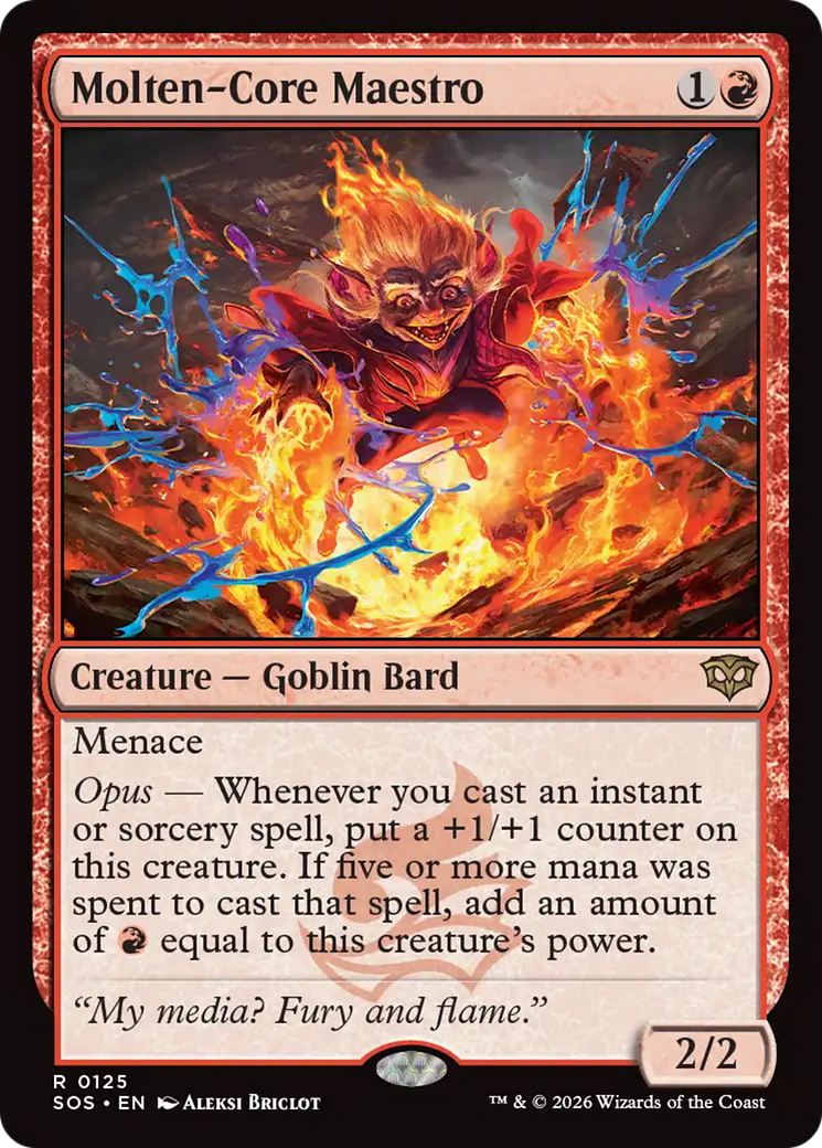 Molten-Core Maestro [Secrets of Strixhaven] | Impulse Games and Hobbies