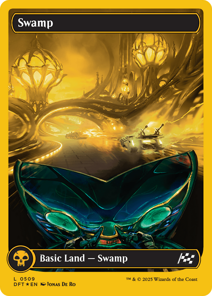 Swamp (0509) (First-Place Foil) [Aetherdrift] | Impulse Games and Hobbies