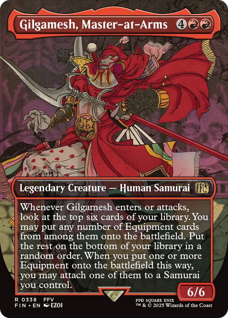 Gilgamesh, Master-at-Arms (Borderless) [FINAL FANTASY] | Impulse Games and Hobbies