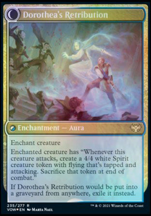 Dorothea, Vengeful Victim // Dorothea's Retribution [Innistrad: Crimson Vow Prerelease Promos] | Impulse Games and Hobbies
