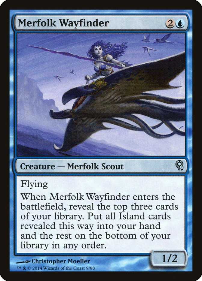 Merfolk Wayfinder [Duel Decks: Jace vs. Vraska] | Impulse Games and Hobbies