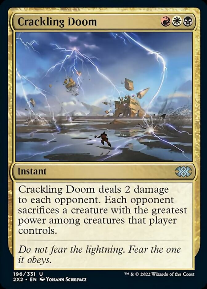 Crackling Doom [Double Masters 2022] | Impulse Games and Hobbies