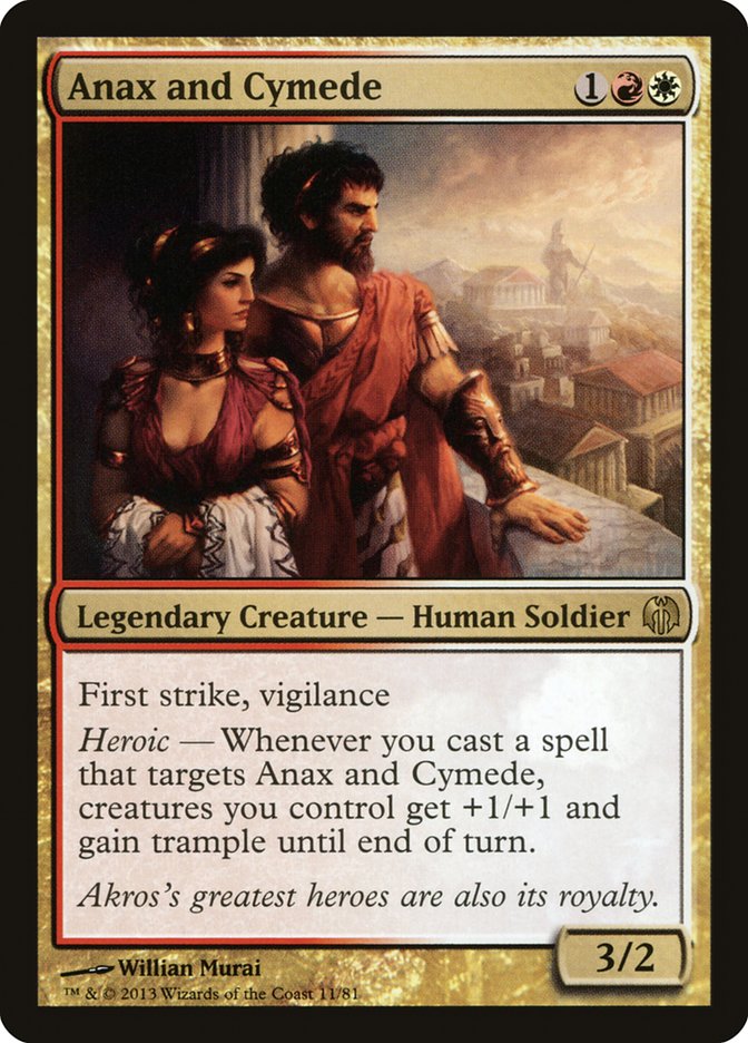 Anax and Cymede [Duel Decks: Heroes vs. Monsters] | Impulse Games and Hobbies