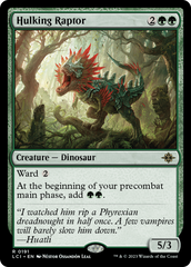 Hulking Raptor [The Lost Caverns of Ixalan] | Impulse Games and Hobbies