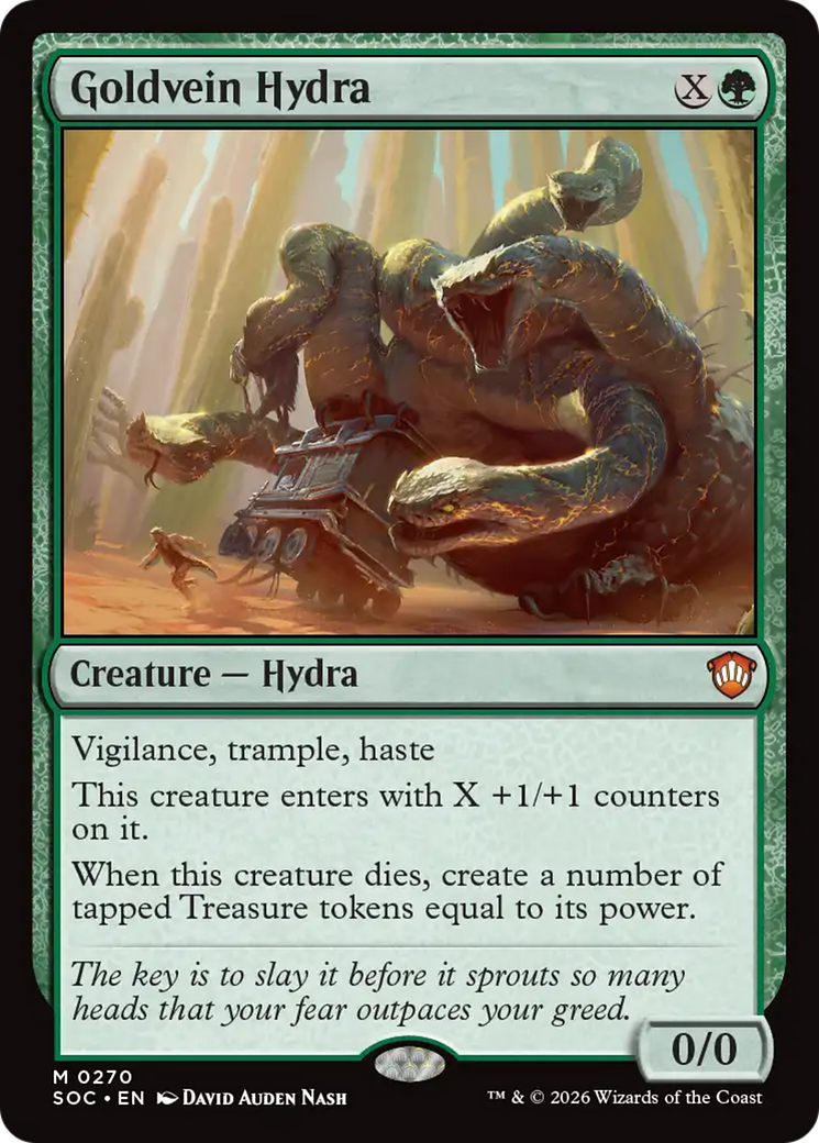 Goldvein Hydra [Secrets of Strixhaven Commander] | Impulse Games and Hobbies