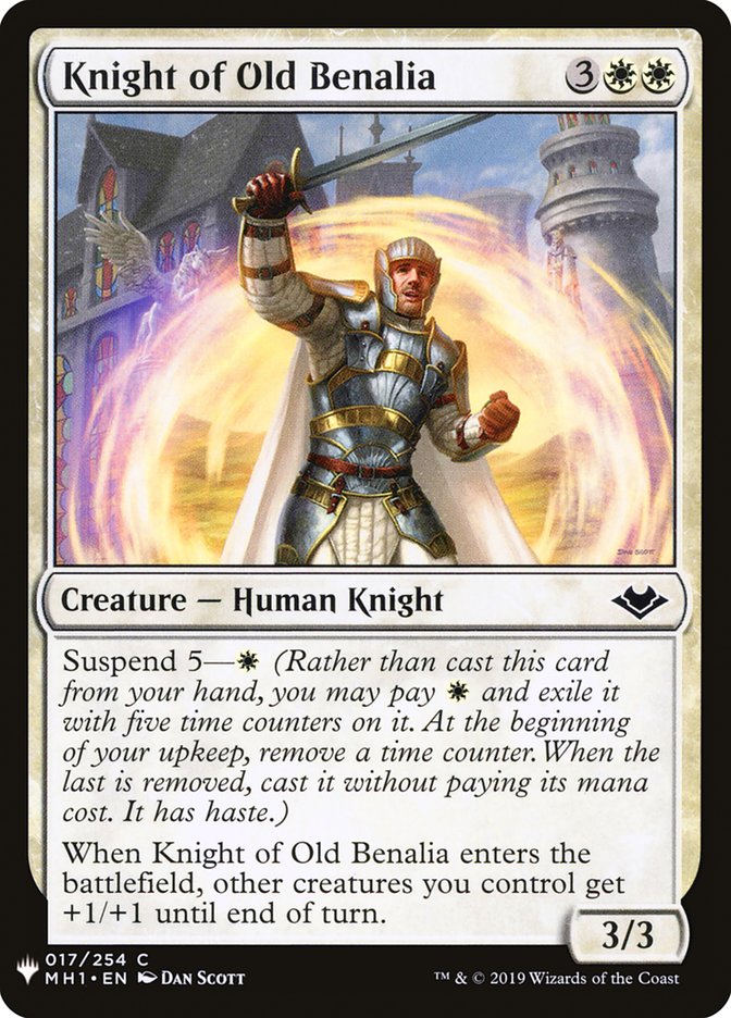 Knight of Old Benalia [Mystery Booster] | Impulse Games and Hobbies