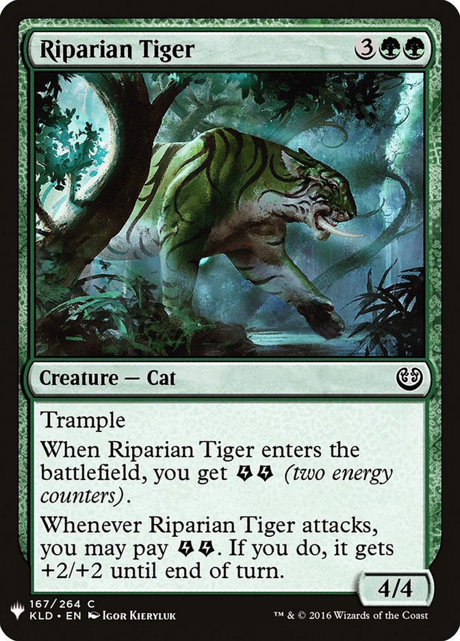 Riparian Tiger [Mystery Booster] | Impulse Games and Hobbies