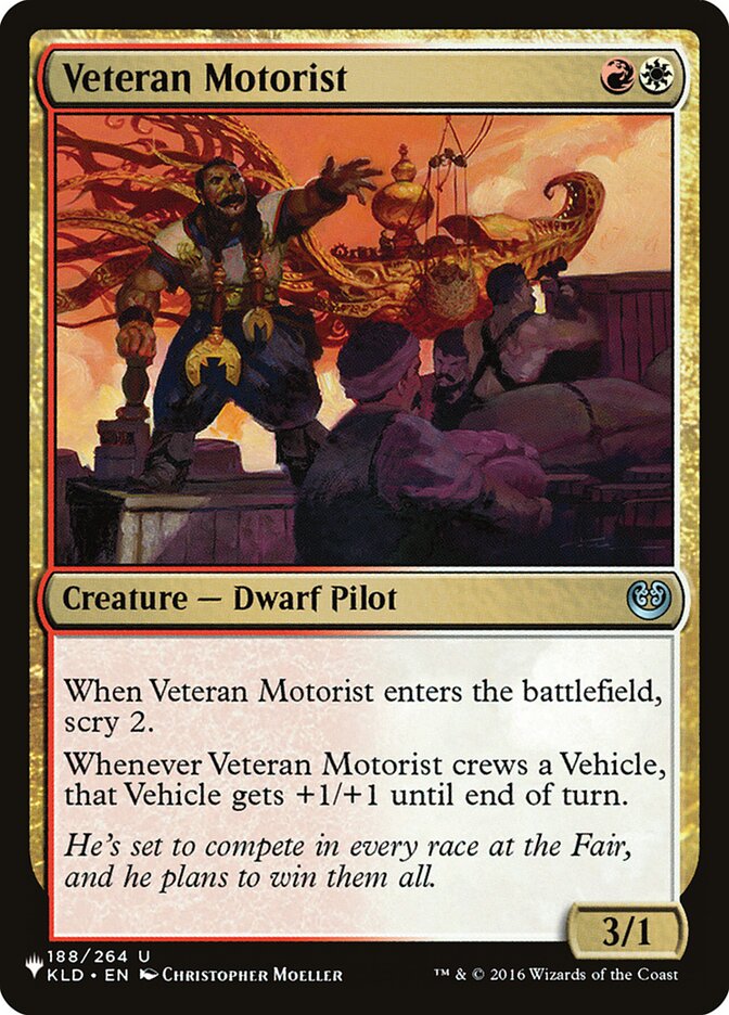 Veteran Motorist [The List] | Impulse Games and Hobbies