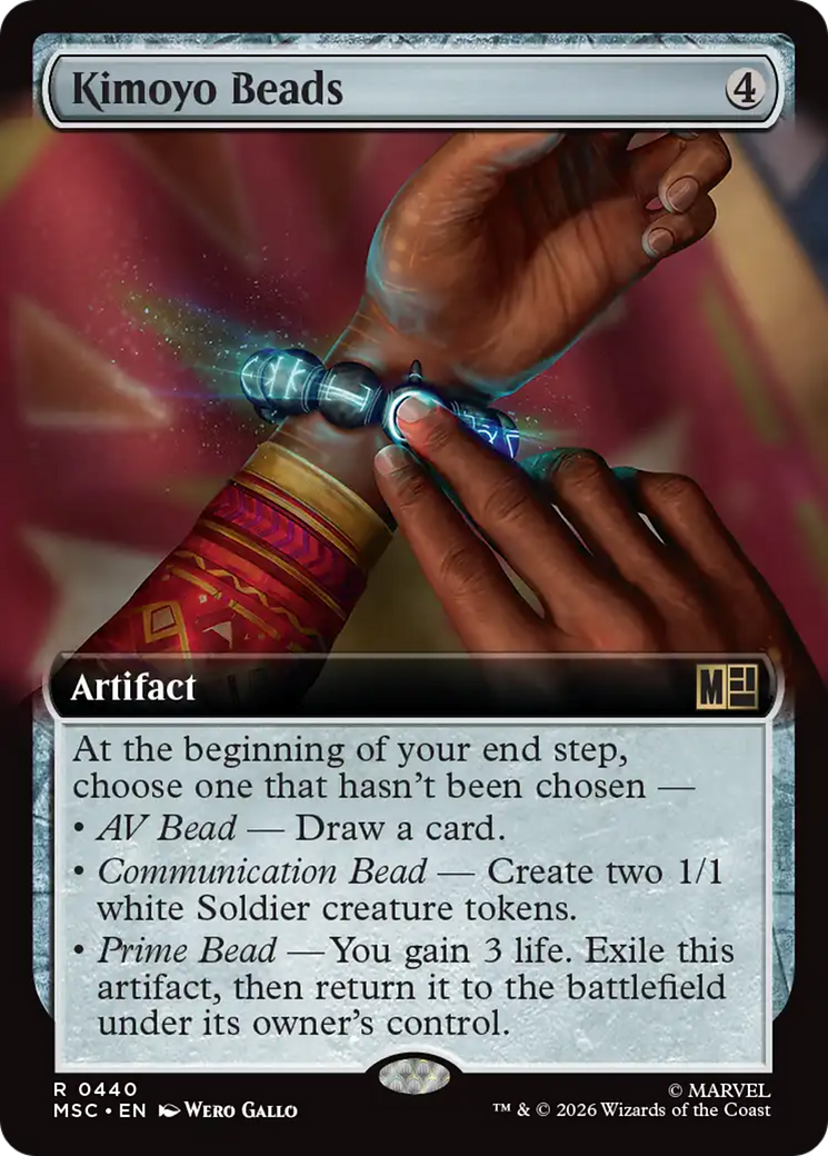Kimoyo Beads (Extended Art) [Marvel Super Heroes Commander] | Impulse Games and Hobbies