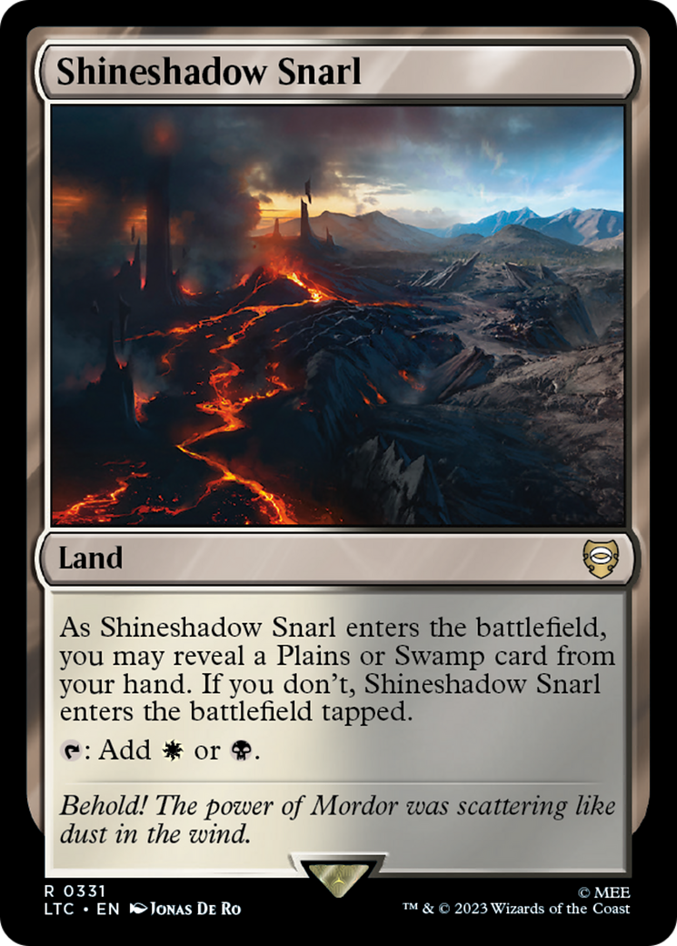 Shineshadow Snarl [The Lord of the Rings: Tales of Middle-Earth Commander] | Impulse Games and Hobbies