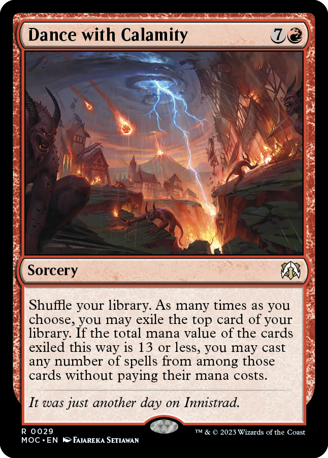 Dance with Calamity [March of the Machine Commander] | Impulse Games and Hobbies