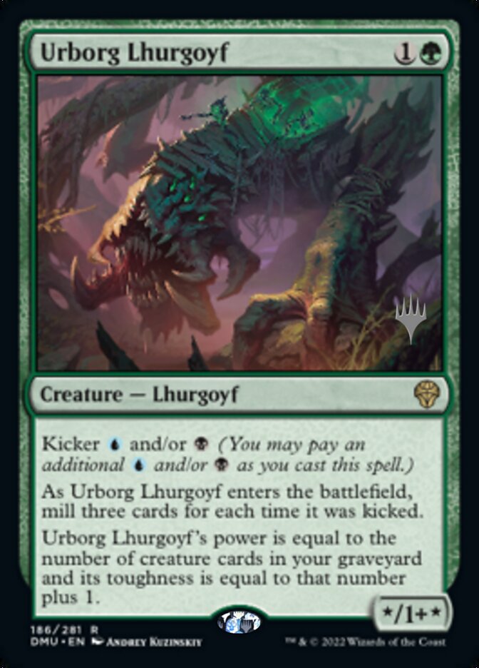 Urborg Lhurgoyf (Promo Pack) [Dominaria United Promos] | Impulse Games and Hobbies