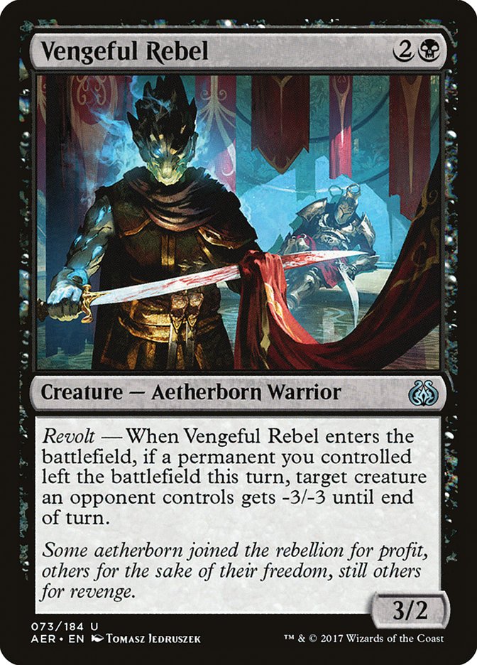 Vengeful Rebel [Aether Revolt] | Impulse Games and Hobbies